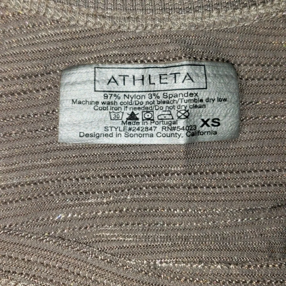 Athleta| Fitted Ribbed Long Sleeve Top